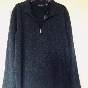 NWT Alan Flusser Men’s Cotton Blend  Sweater.